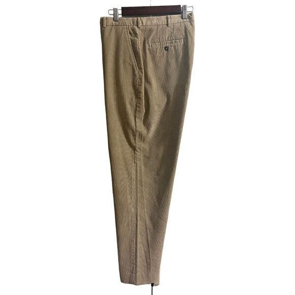 J Crew Men's Corduroy Chino Pants Flat Front Beige Size 36Wx30L - Picture 2 of 7
